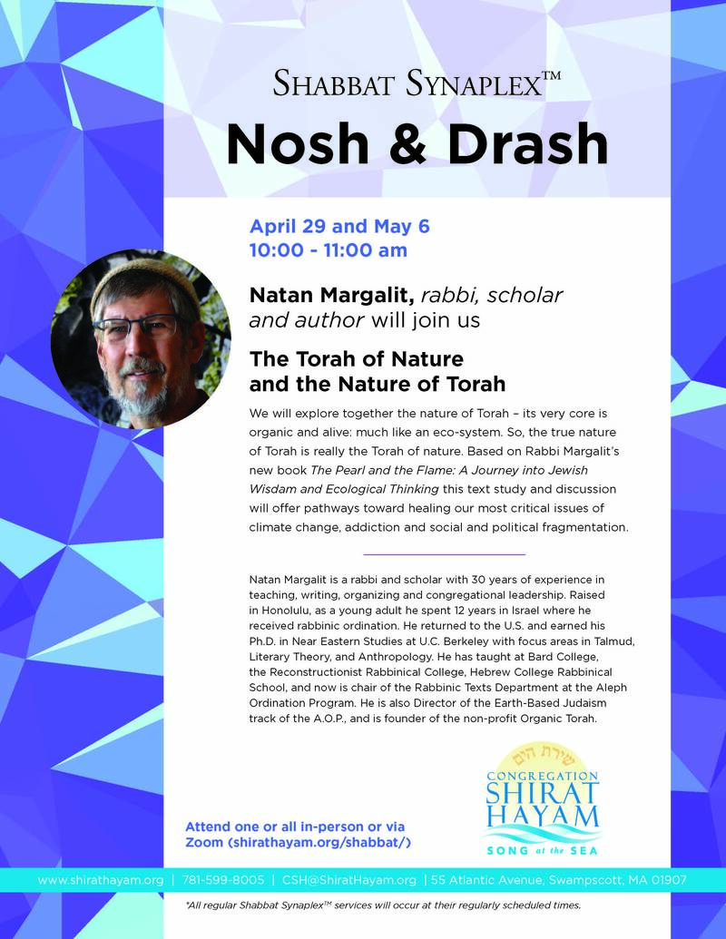 Banner Image for Nosh & Drash with Natan Margalit
