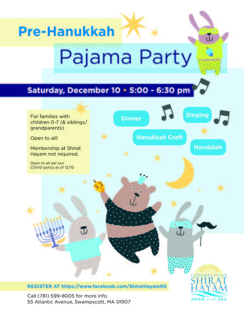 Banner Image for Pre-Hanukkah Pajama Party